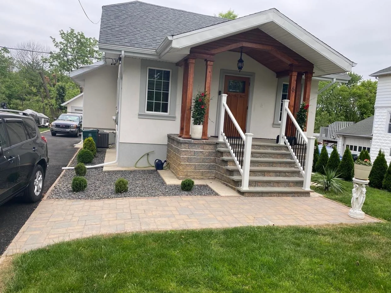 Renovated Entry and Walkway