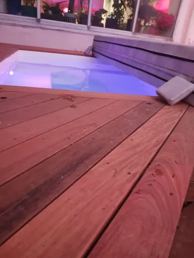 Built-In Hot Tub