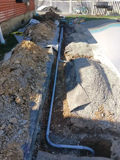 Pool Plumbing Excavation